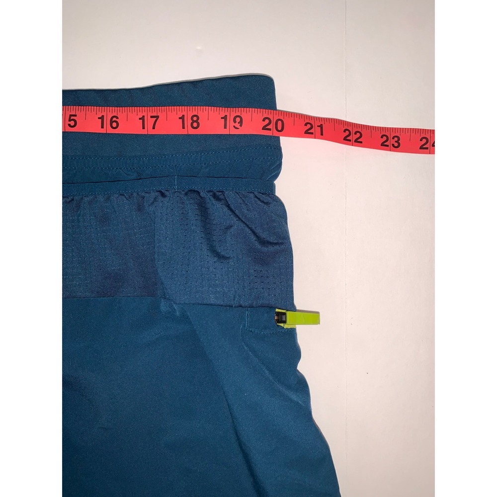Brooks Running Shorts Teal Blue  XX Large Athletic Gym Workout Performance - Picture 9 of 10